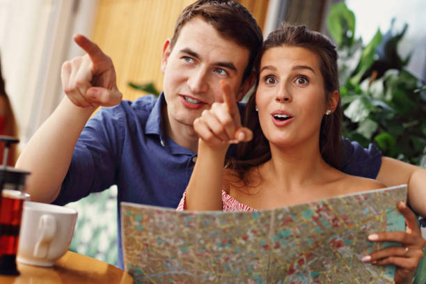 istock Cute couple on a date in restaurant 961812968