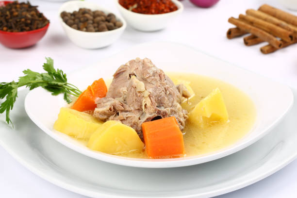 istock Lamb Bony Meat Boiled - Et Haslama 961813472
