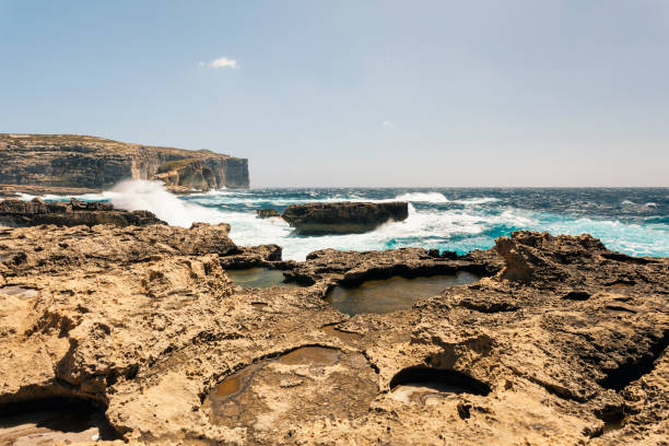 istock Rocky coastline, Gozo, Malta 961860304