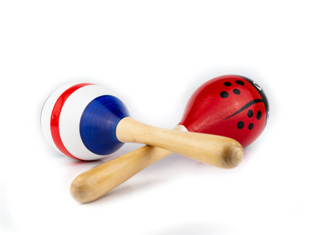 istock colorful maracas isolated . 961865692