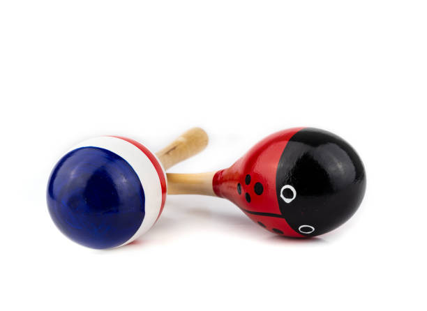 istock colorful maracas isolated . 961865750