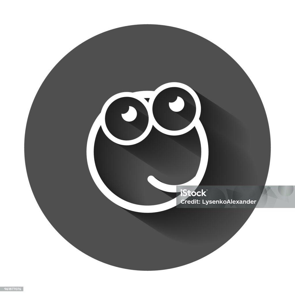 Biểu Tượng Khuôn Mặt Hoạt Hình Theo Phong Cách Phẳng Hình Minh Họa ...