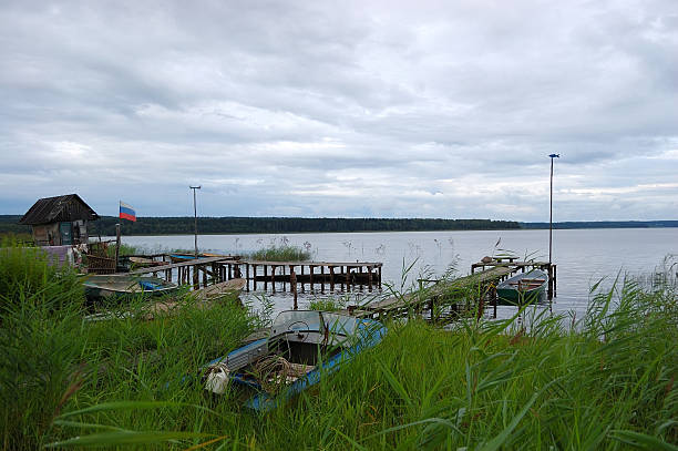 istock Fishing boat on a mooring 96188415