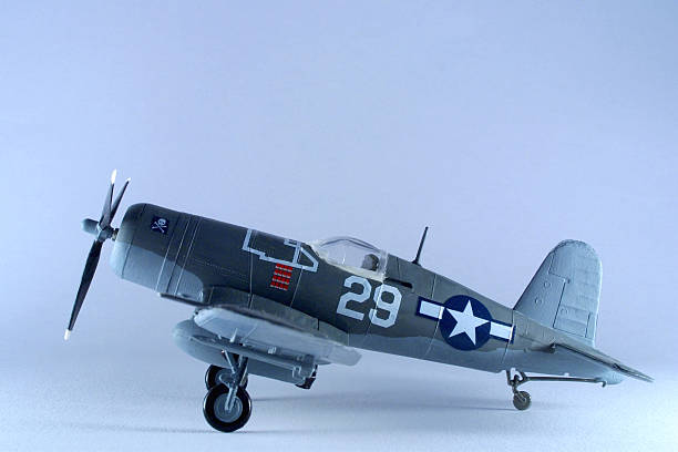 istock Model airplane - Corsair F4U-5 96189220