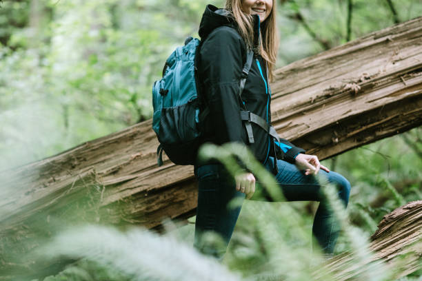 istock Woman Hiking in Pacific Northwest 961892692