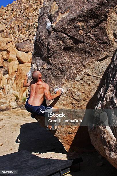 Bouldering Stock Photo - Download Image Now - Back, Bicep, Biceps Femoris