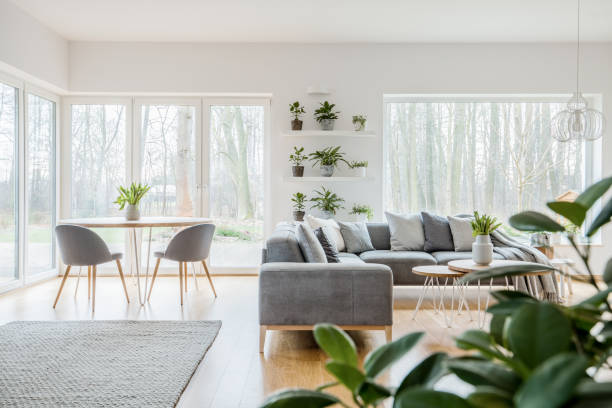 istock Scandi living room interior 961913024