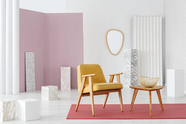 istock Retro living room interior 961919564