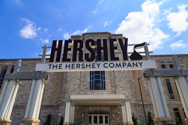 Hershey Factory stock photo
