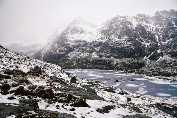 istock Landscape view in Lofoten, Norway 961931318