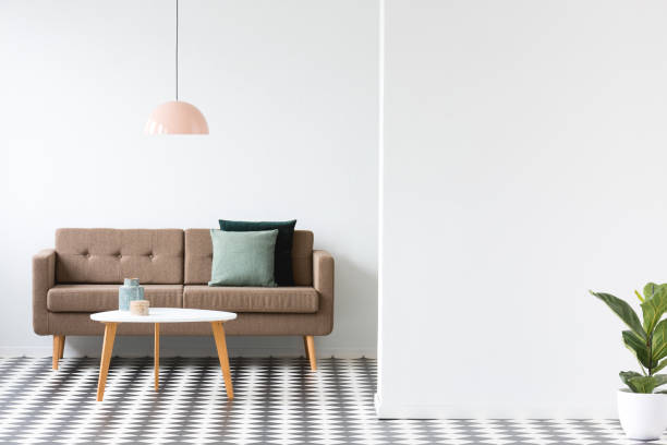 istock Minimal living room interior 961939240