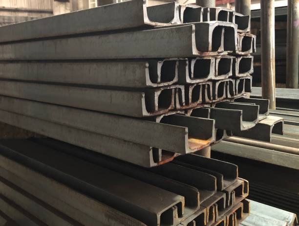 istock Steel stockist warehouse facility 961939554