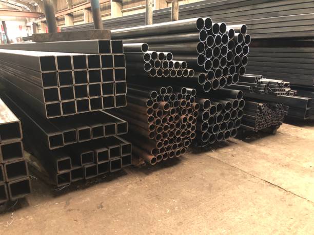 istock Steel stockist warehouse facility 961939730