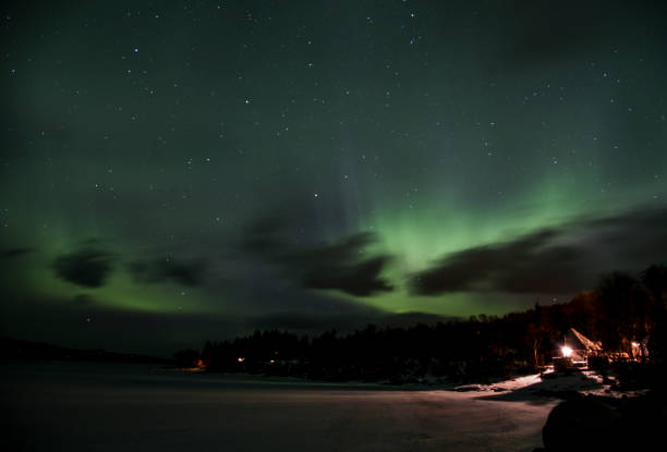 istock Northern Lights in Lofoten, Norway 961941888