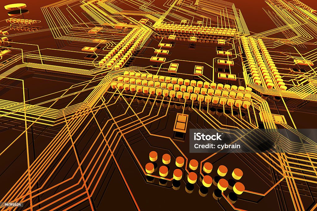 회로 기판 - 로열티 프리 초전도체 스톡 사진