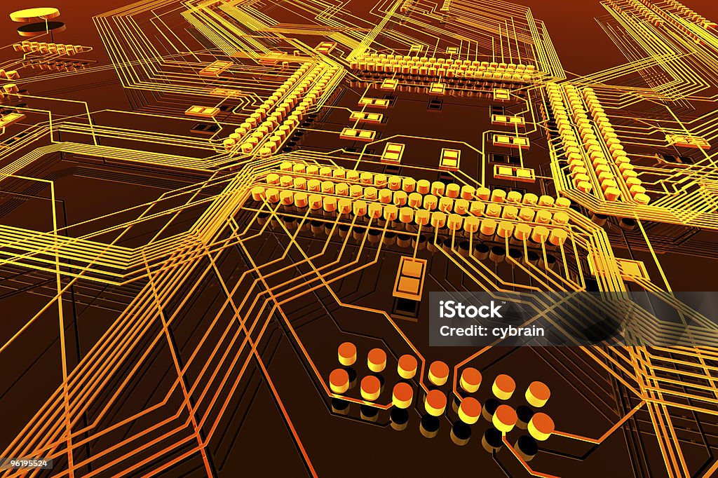 Placa de circuito - Foto de stock de Supercondutor royalty-free