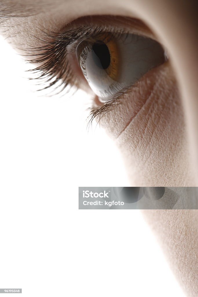 close-up do olho - Foto de stock de Adolescente royalty-free