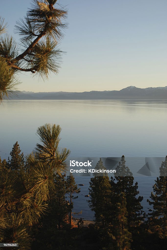 Calm Afternoon on Lake Tahoe  Lake Tahoe Stock Photo