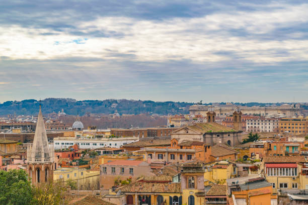 istock Rome Cityscape Aerial View 961978230