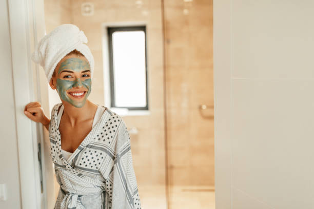 istock Trying out a new face mask 961978426
