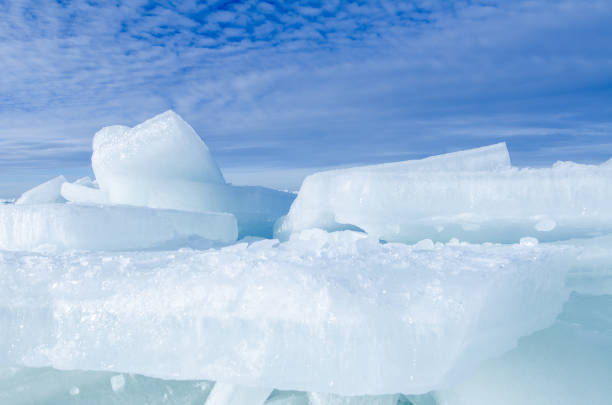 istock Baltic Sea on wintertime with broken ice cracks. 961983486