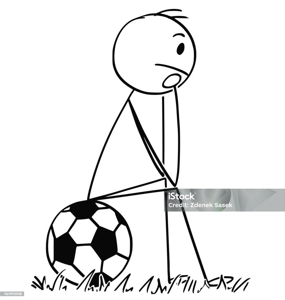 Phim Hoạt Hình Về Bóng Đá Buồn Hoặc Chán Nản Hoặc Cầu Thủ Bóng Đá ...