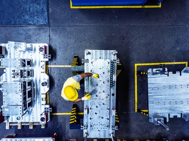 istock Steel Workers Working in Factory 961999254