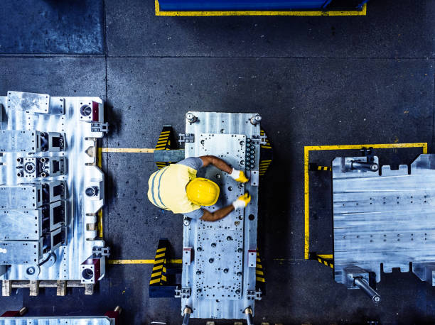 istock Steel Workers Working in Factory 961999294