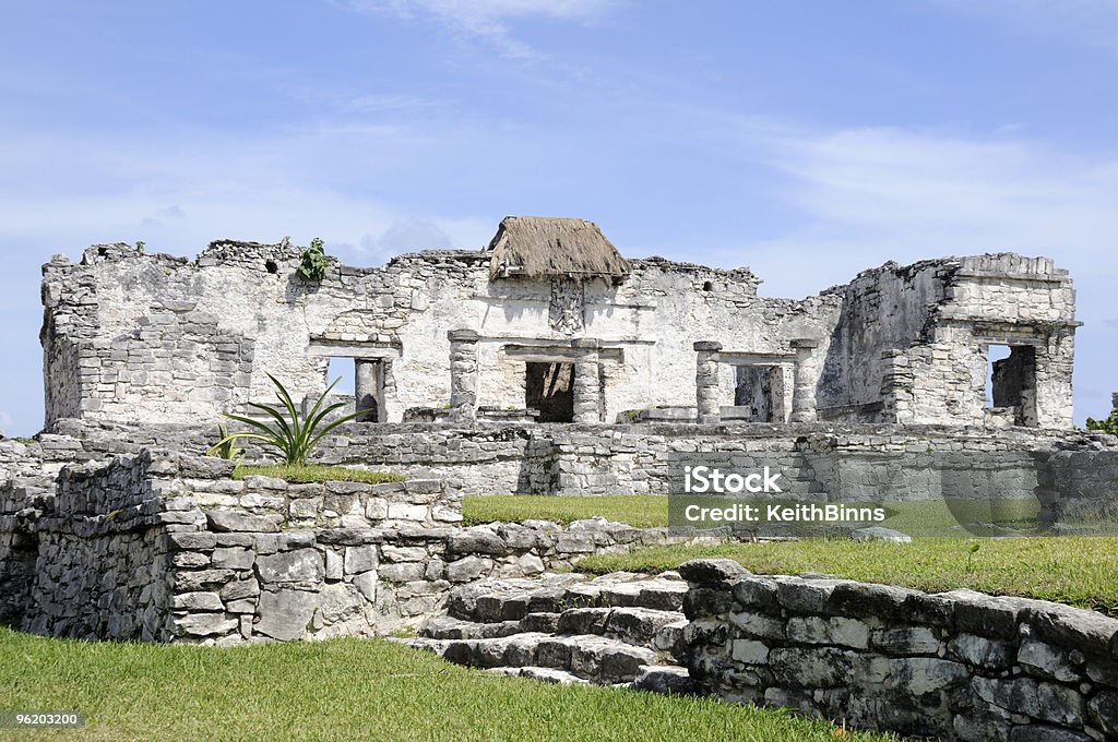 Ruiny Tulum - Zbiór zdjęć royalty-free (Ameryka Łacińska)