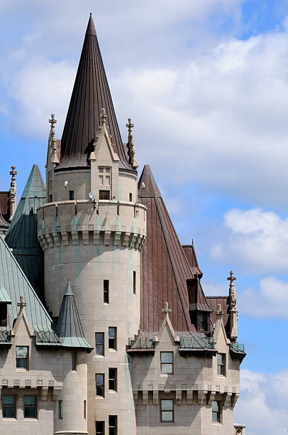 Chateau Laurier stock photo