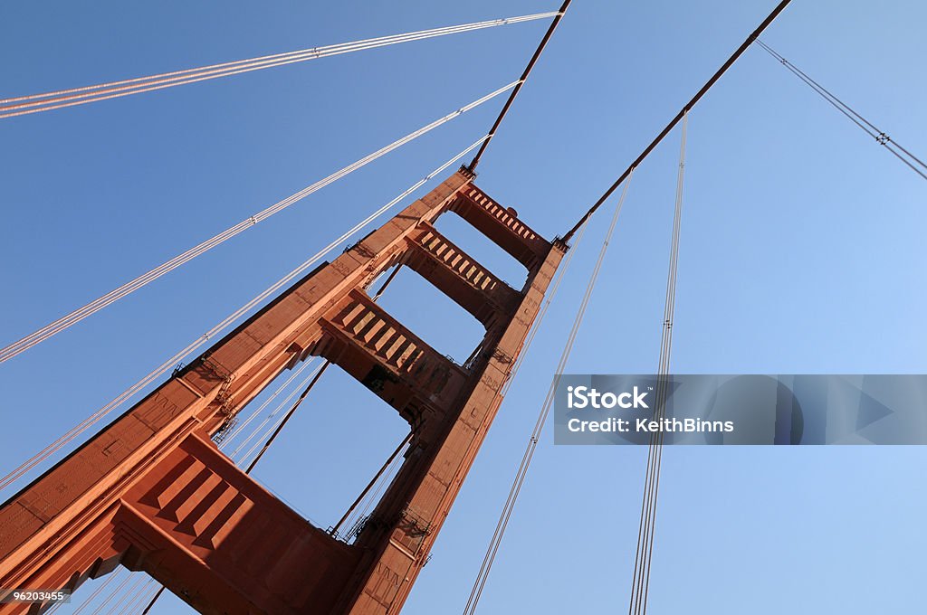 Golden Gate Bridge - Lizenzfrei Architektur Stock-Foto