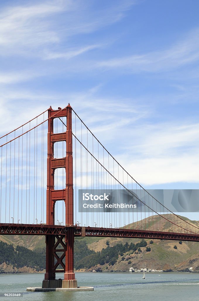 Golden Gate Bridge - Lizenzfrei Amerikanische Kontinente und Regionen Stock-Foto