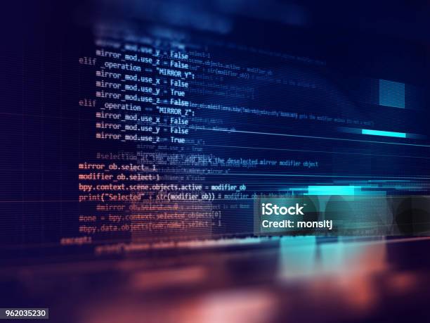 Programming Code Abstract Technology Background Of Software Developer ...