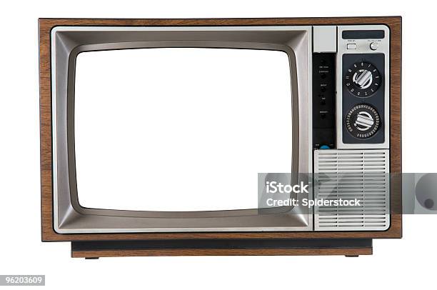빈티지 텔리비전 텔레비전에 대한 스톡 사진 및 기타 이미지 - 텔레비전, 오래된, 복고풍