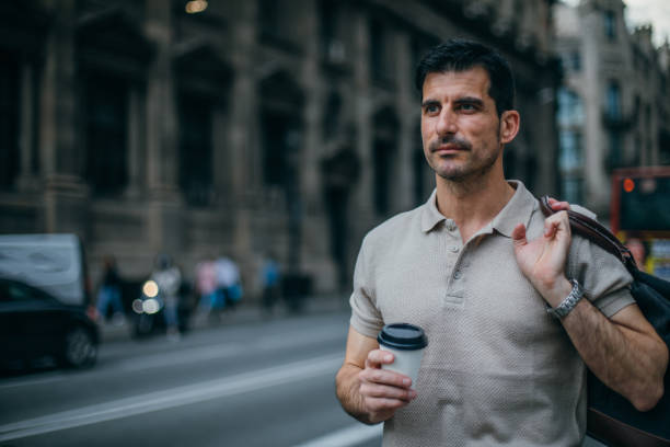 istock Charming gentleman in city 962041968