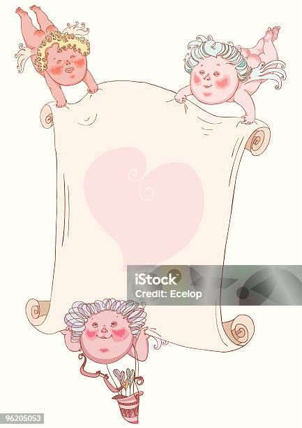 Cupidon Vecteurs libres de droits et plus d'images vectorielles de Aile d'animal - Aile d'animal, Amour, Bébé