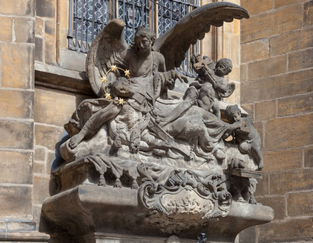 Cathedral of St. Vita, Prague, Czech Republic stock photo