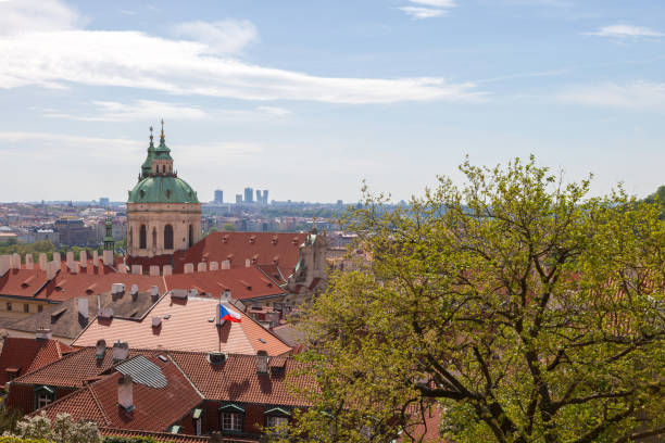 Prague. View of the city stock photo