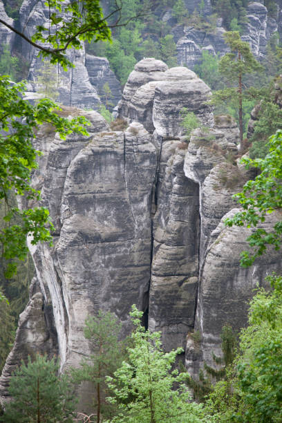 Saxon Switzerland National Park. stock photo