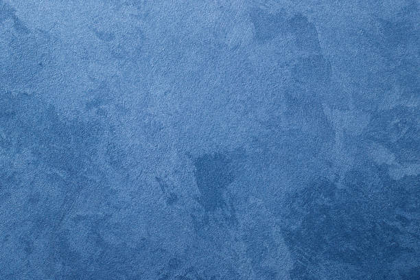 istock Texture of blue decorative plaster. 962061160