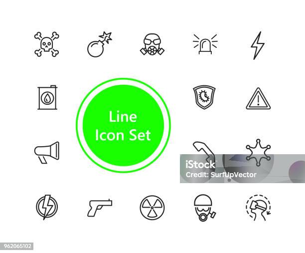 Guard Icon Set Stock Illustration - Download Image Now - Arranging, Bacterium, Basketball - Sport