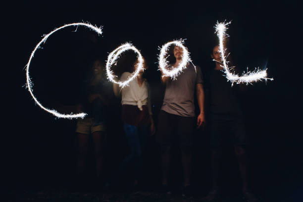 istock Sparklers forming the word cool 962066380