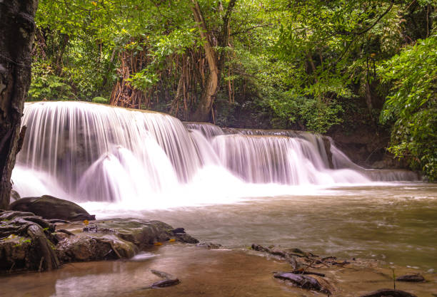 istock Huay Mae Kamin waterfall, Thailand 962071408