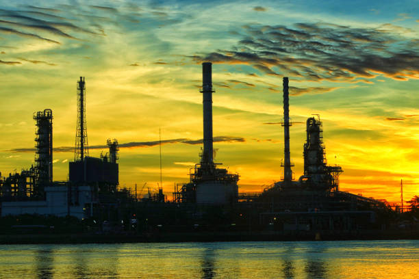 istock The environment of the oil refinery. 962071856