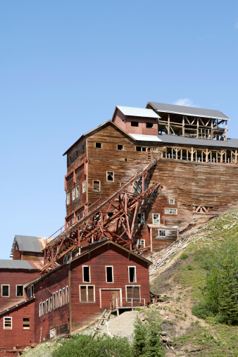 Kennicott Copper Mines in Alaska.