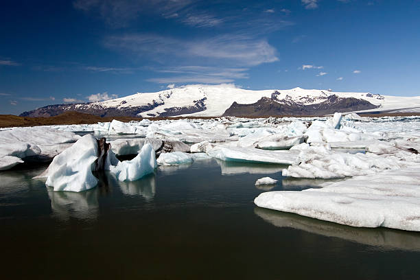 Jokulsarlon in Iceland stock photo