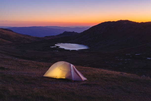 istock Camping in the mountains. Mount Kosciuszko Australia 962078014