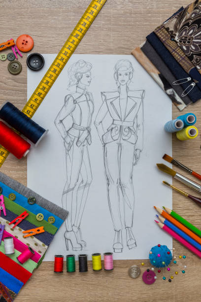 istock fashion designer sketch 962078078