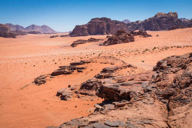 istock Sand-dunes in Wadi-Rum desert, Jordan, Middle East 962088270