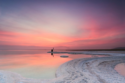 One of the most beautiful sunrise I have seen in the Dead Sea in the Israeli side. It was a cold morning, and just 1 photographer stood there with his camera. It was a picture waiting to be taken.
